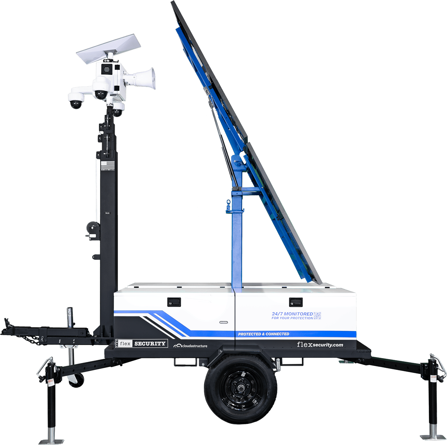 RVMP Flex Security Model Alpha Mobile Security Trailer