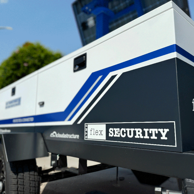 Flex Security has partnered with RVMP and Cloudastructure to keep you protected and connected